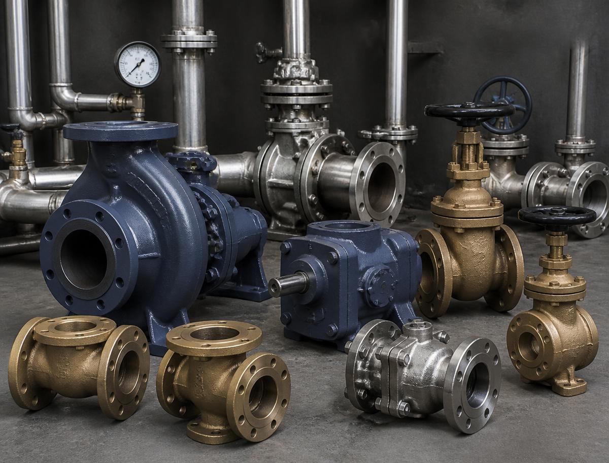 Marine pumps and compressor equipment